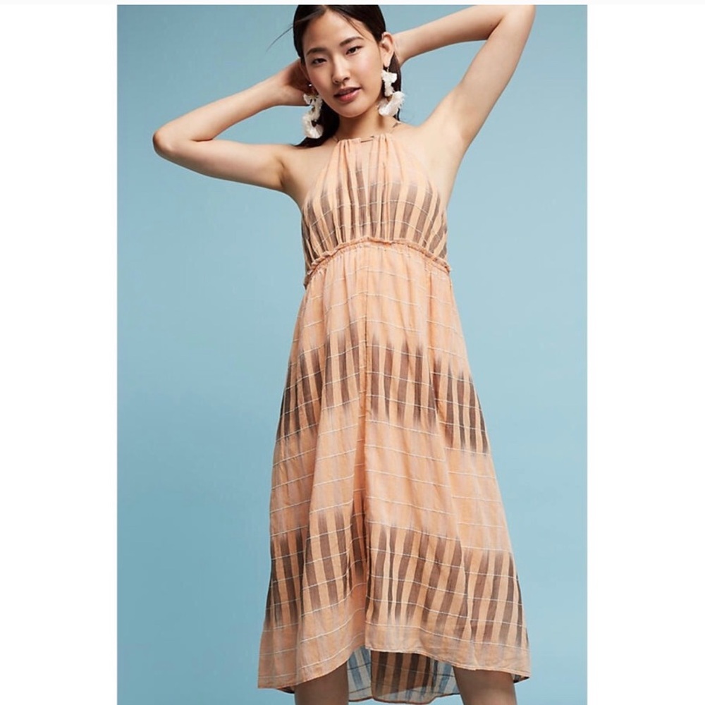 🌻Anthropologie Akemi + Kin Ikat Halter Dress🌻
